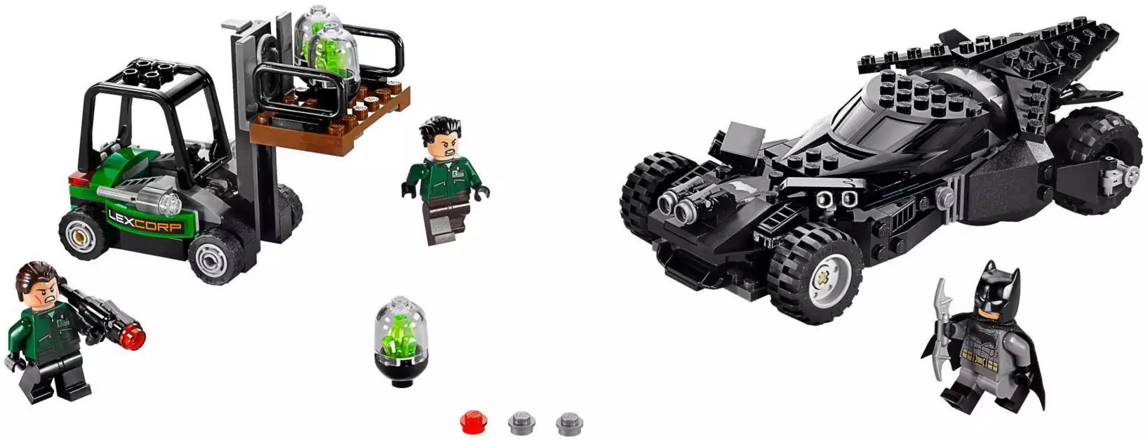 LEGO Super Heroes 76045 Kryptonit-Mission im Batmobil, Inhalt