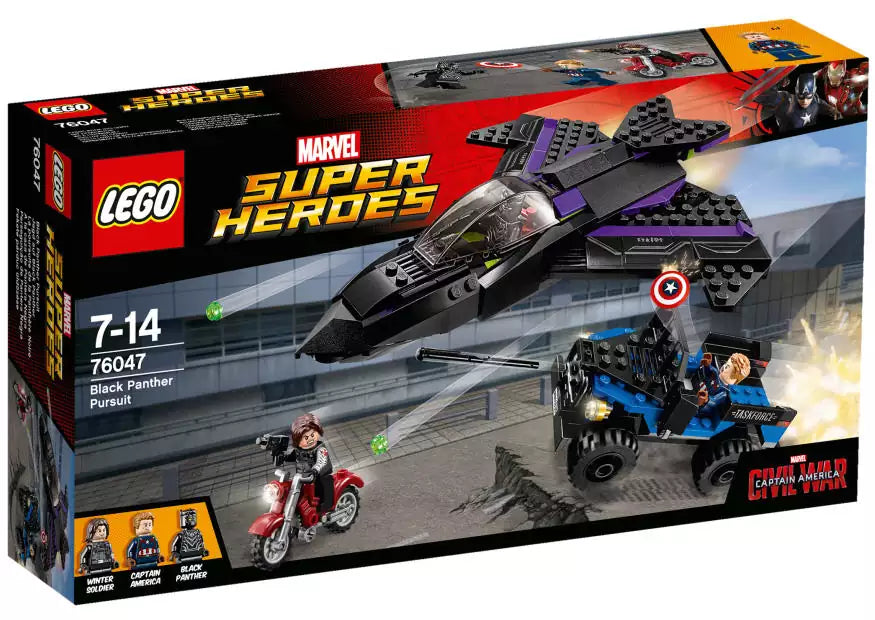 LEGO Super Heroes 76047 Jagd auf Black Panther