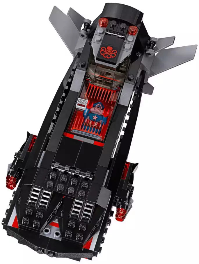 LEGO Super Heroes 76048 U-Boot Überfall von Iron Skull, Ansicht oben