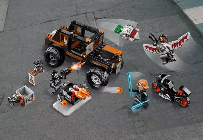 LEGO Super Heroes 76050 Crossbones gefährlicher Raub, detail 2