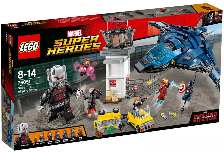 LEGO Super Heroes 76051 Einsatz am Flughafen