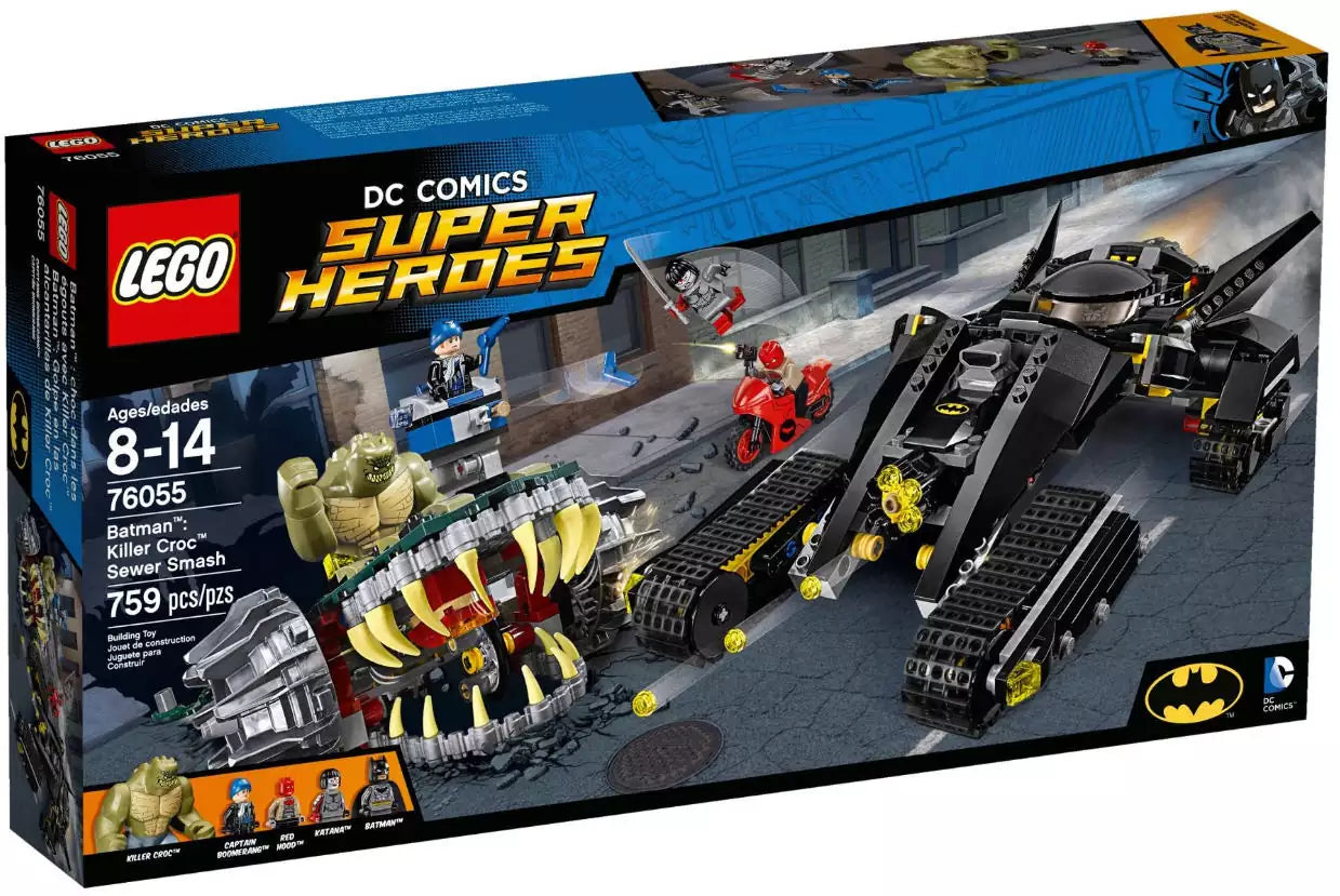 LEGO Super Heroes 76055 Killer Crocs Überfall in der Kanalisation
