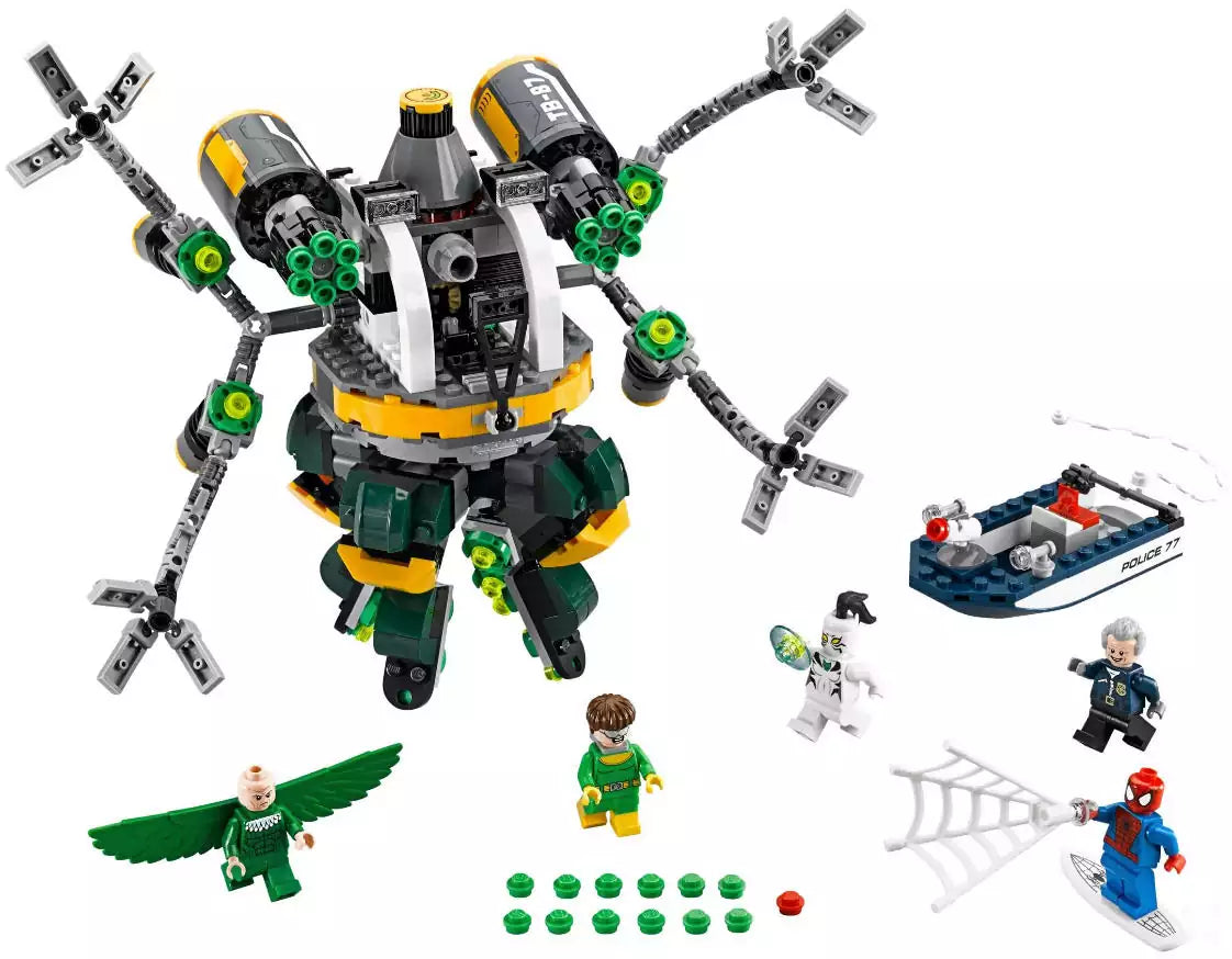 LEGO Super Heroes 76059 Doc Ocks Tentakelfalle, Inhalt