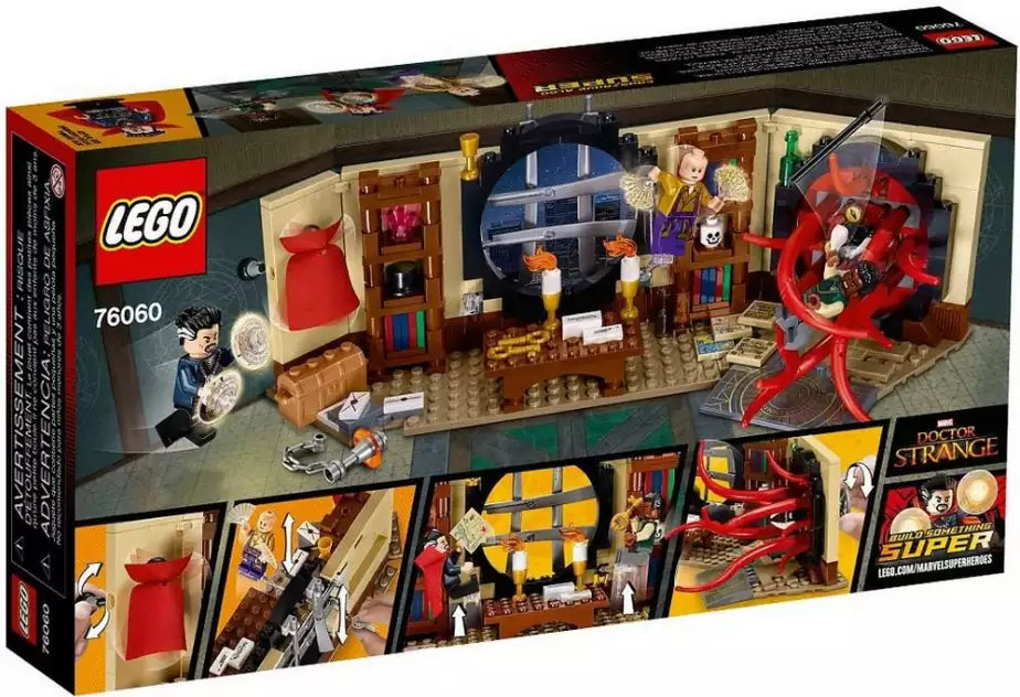 LEGO Super Heroes 76060 Doctor Strange und sein Sanctum Sanctorum, Box Rückansicht