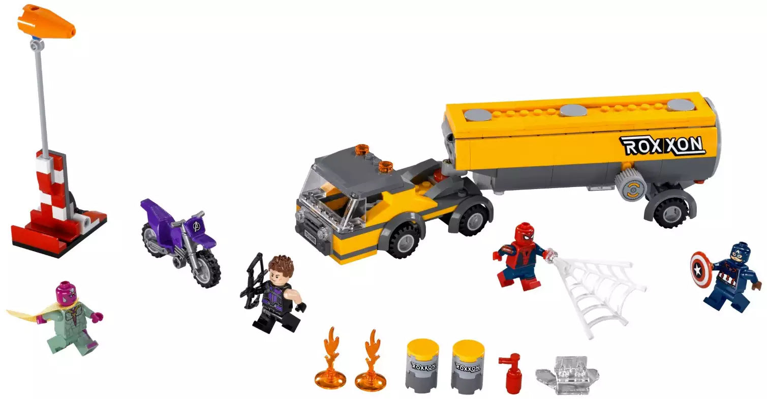 LEGO Super Heroes 76067 Tanklaster-Überfall, Inhalt