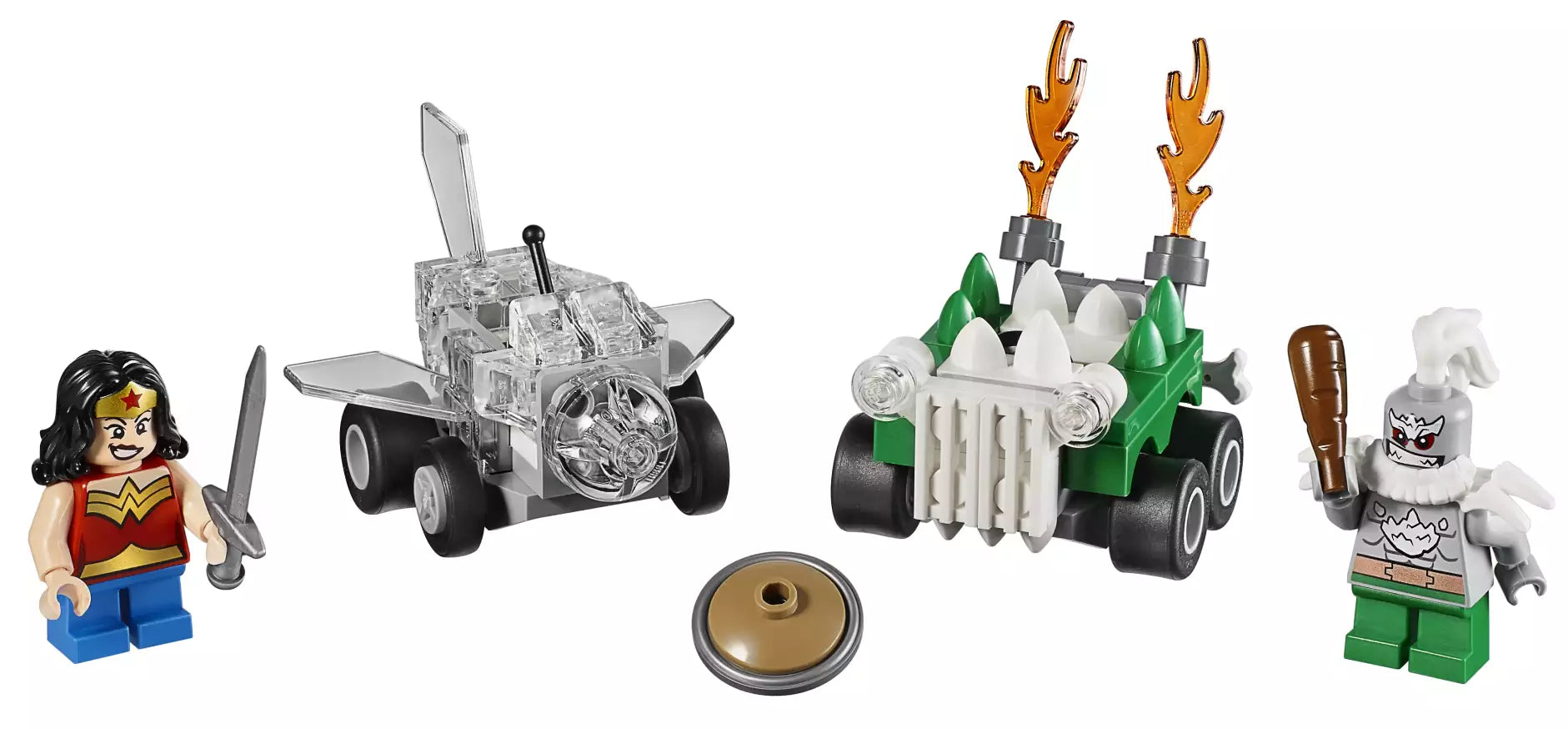 LEGO Super Heroes 76070 Wonder Woman vs. Doomsday, Inhalt