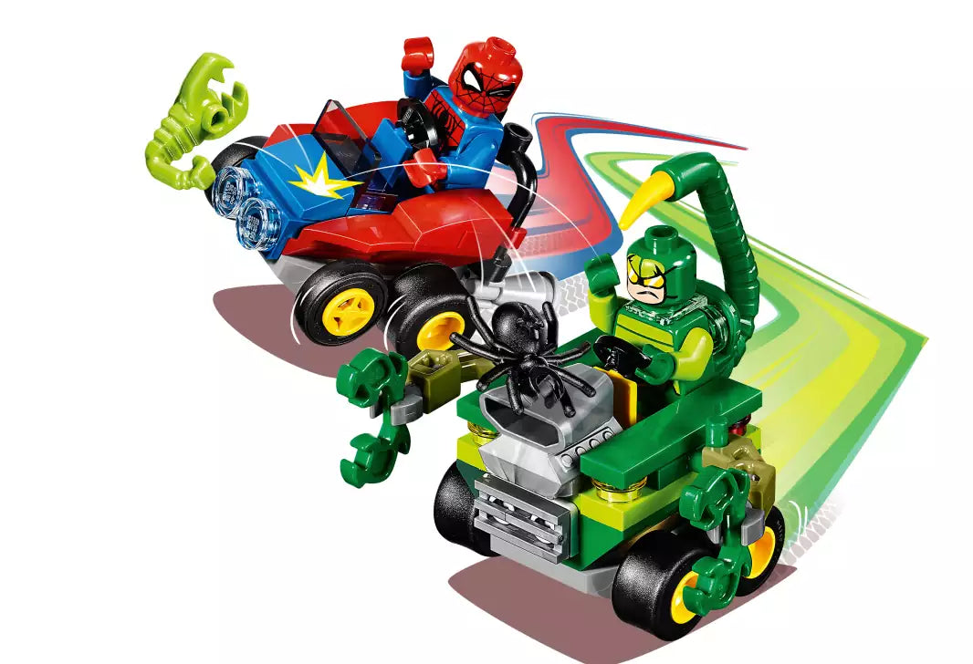 LEGO Super Heroes 76071 Spider-Man vs. Scorpion, Minifiguren