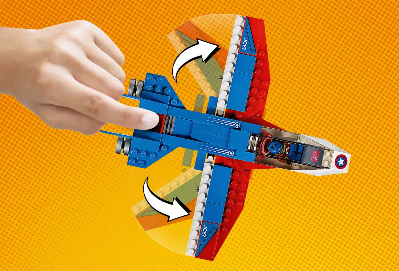 LEGO Super Heroes 76076 Düsenjet, Detail 2