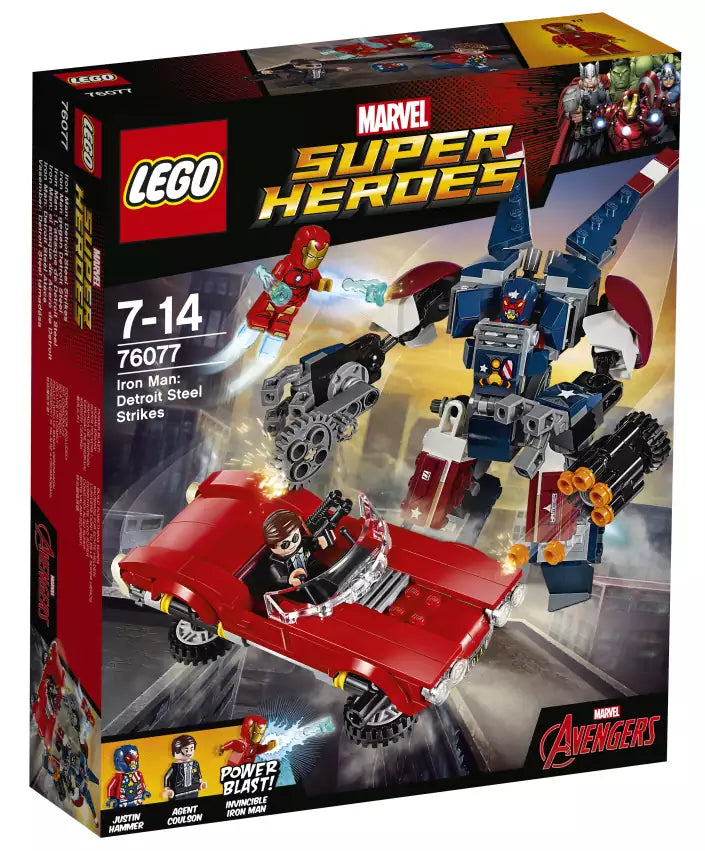 LEGO Super Heroes 76077 Iron Man gegen Detroit Steel