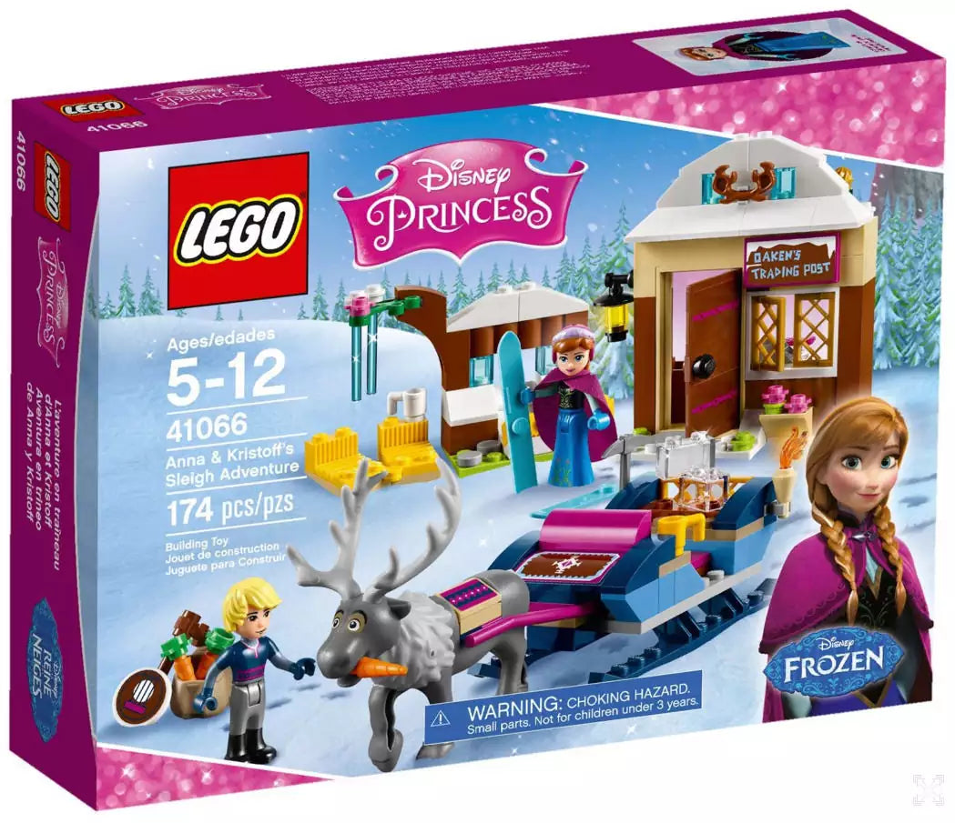 LEGO Disney Princess 41066 Annas und Kristoffs Schlittenabenteuer