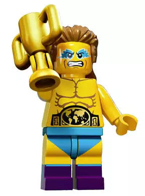 LEGO Minifiguren Serie 15 71011-09 Wrestling-Champion