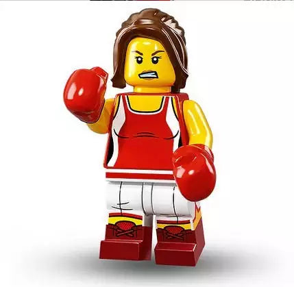 LEGO Minifiguren Serie 16 71013-08 Kickboxerin