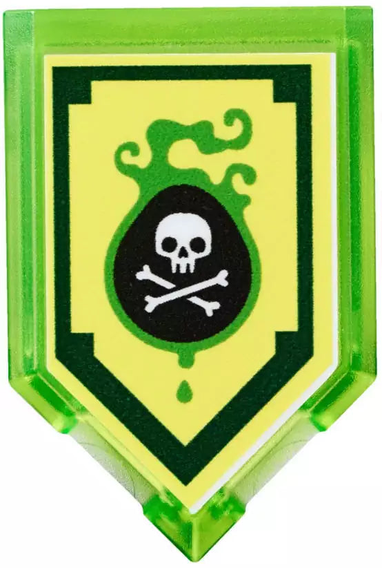 LEGO Nexo Knights 22385pb09 Kraftschild "Giftbiss"