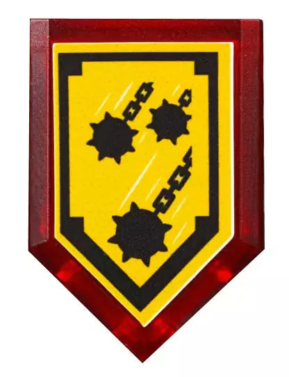 LEGO Nexo Knights 22385pb10 Kraftschild "Keulenhagel"