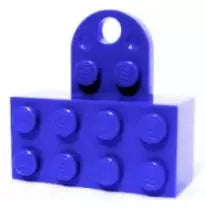 LEGO Minifiguren Zubehör 74188 Magnetsockel, blau