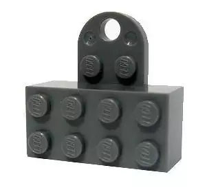 LEGO Minifiguren Zubehör 74188 Magnetsockel, dunkelgrau