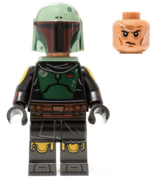 LEGO Star Wars Minifiguren SW1245 Boba Fett - Repainted Beskar Armor, Jet Pack