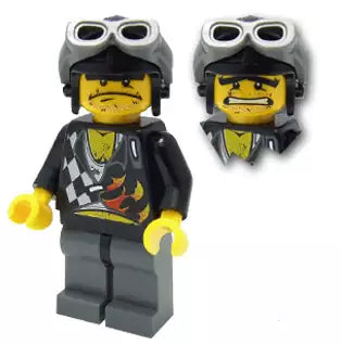 LEGO City Minifiguren WR006 Backyard Blaster 2 (Bubba Blaster)