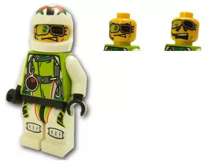 LEGO City Minifiguren WR008 Team X-treme Daredevil 2