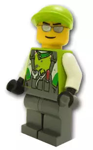 LEGO City Minifiguren WR012 Crew Member 1